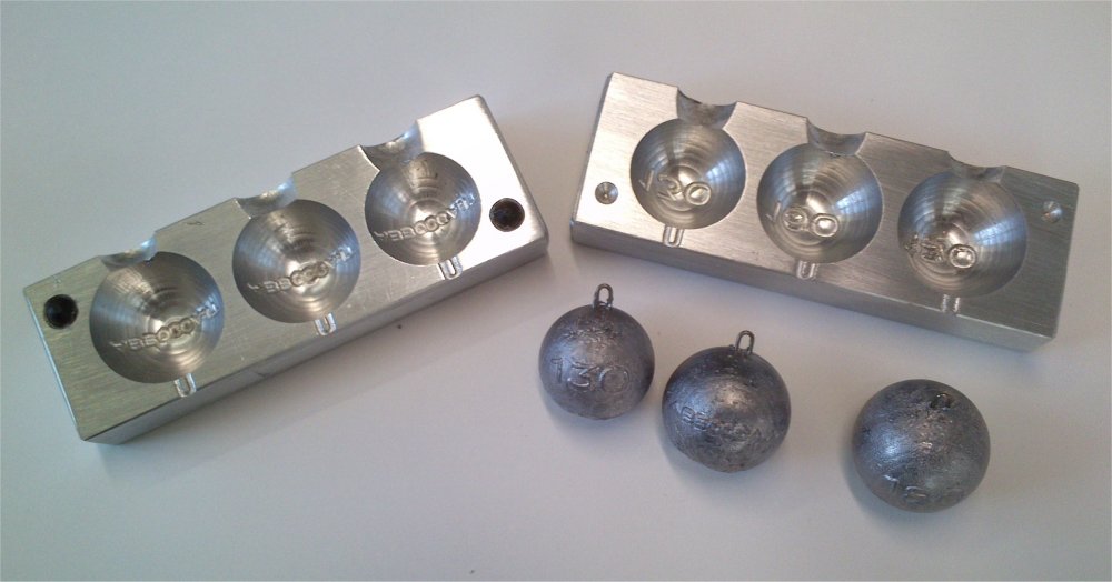 108-Stampo sfere - mold balls 130-160-180 grammi